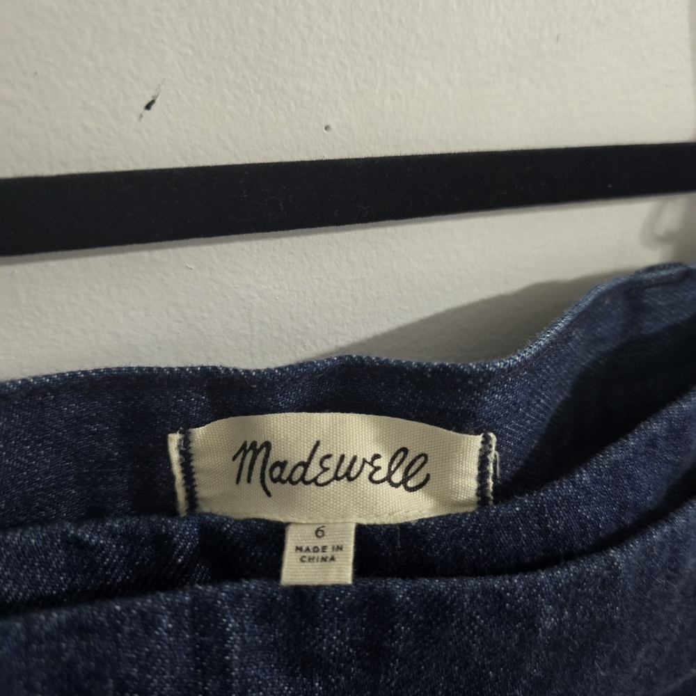 Madewell Denim Wrap Skirt 6 - Picture 2 of 9